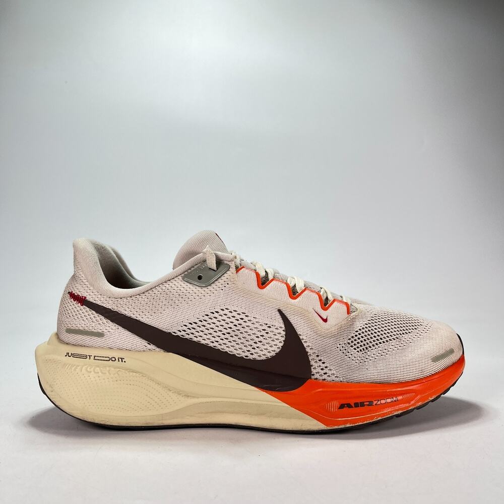 Nike Air Zoom Pegasus 41 Sail Orange Running Shoes HV5975-102 Men's Size 10